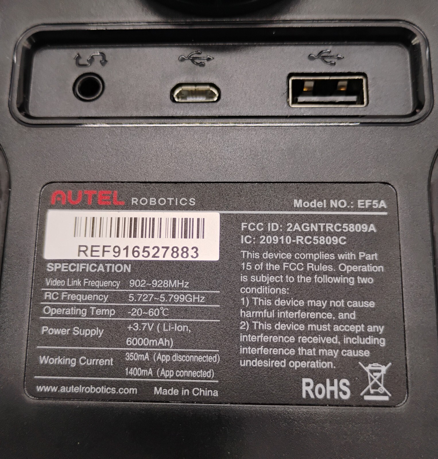 Autel Remote Controller EF5A for X-Star Premium Drone