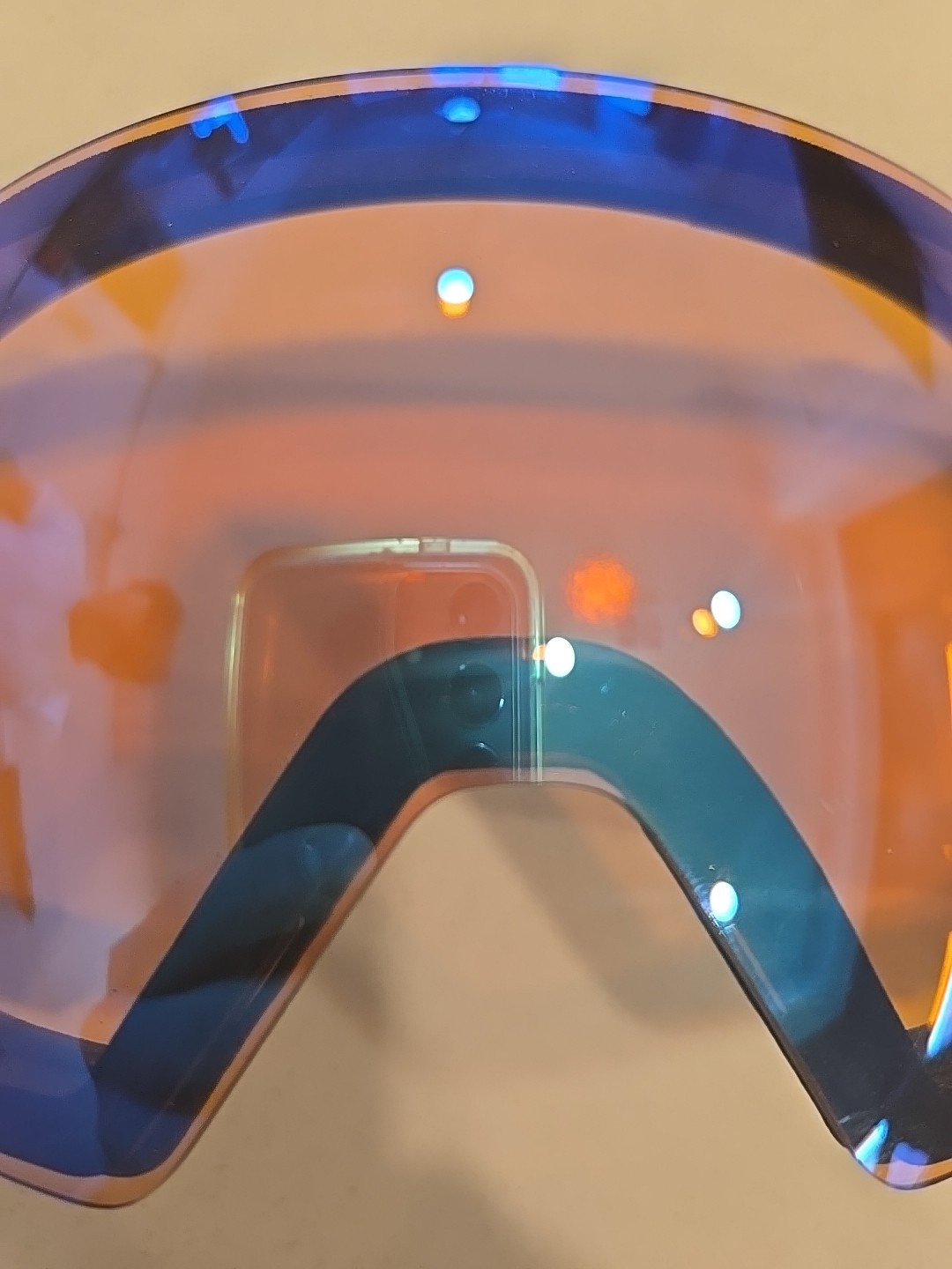 Smith I/O Mag Chromapop Everyday Green Mirror Replacement Goggle Lens Used