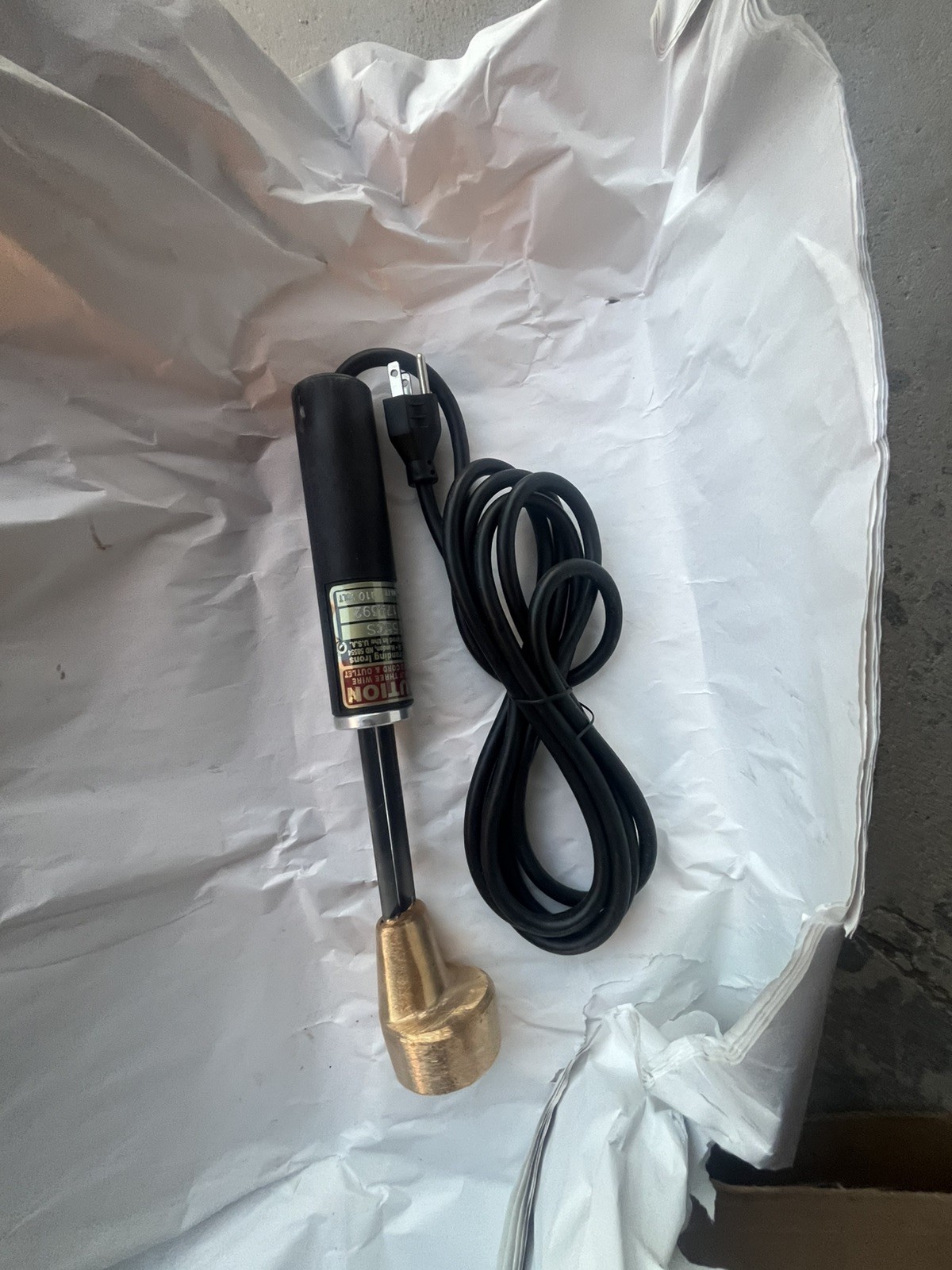 Electric Searing Cauterizing Iron Dehorner  Calves Horns