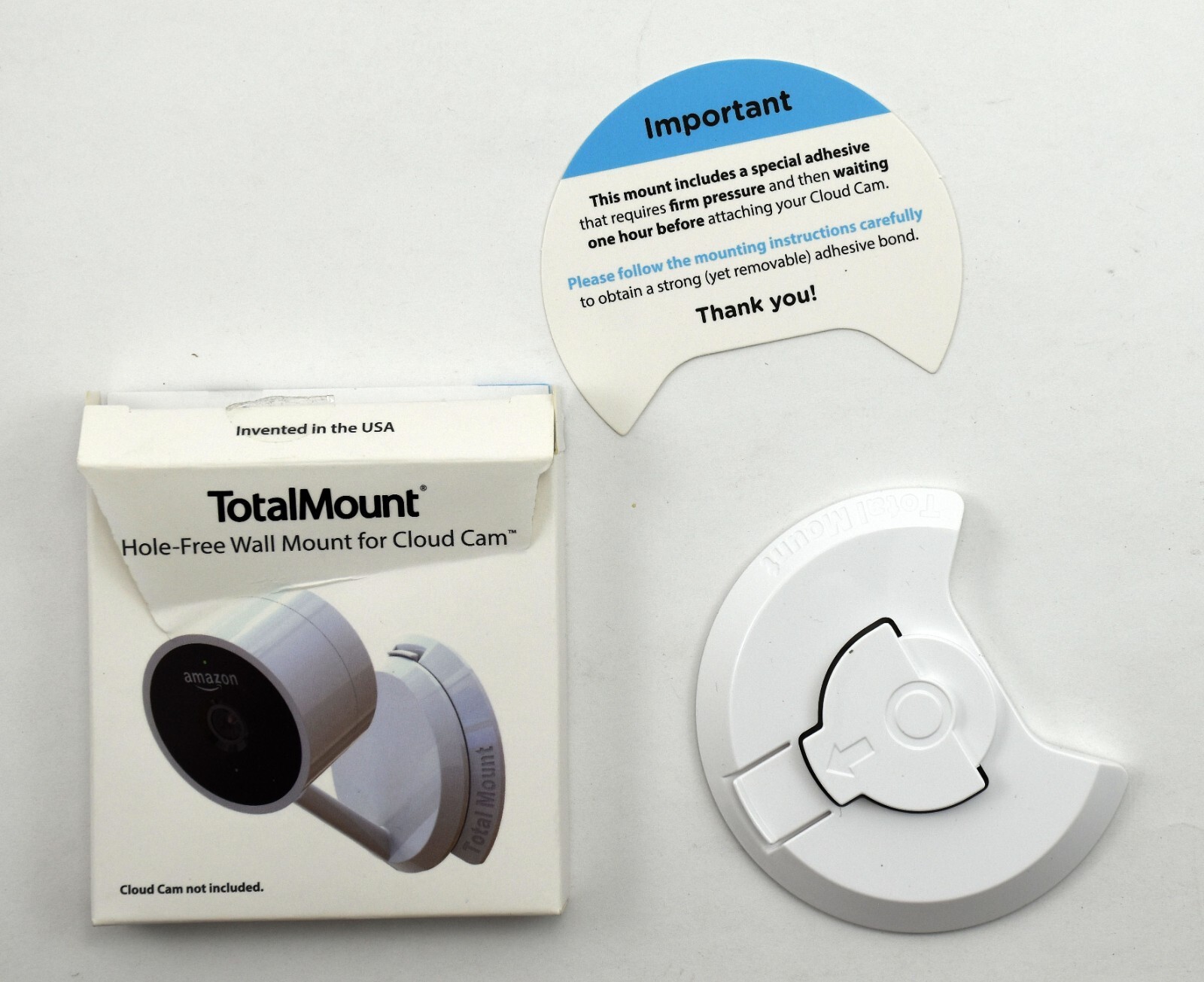 TotalMount Hole-Free Wall Mount For Cloud Cam