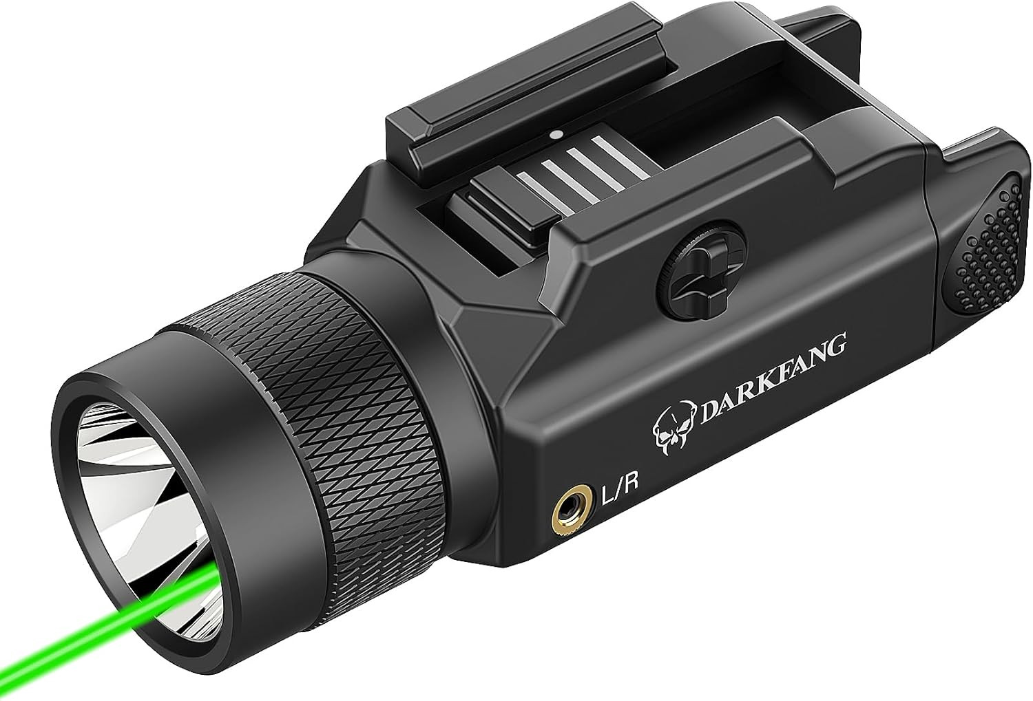 Tactical Flashlight and Green Laser Light Combo for Shotgun/Pistol | 1500 Lumen