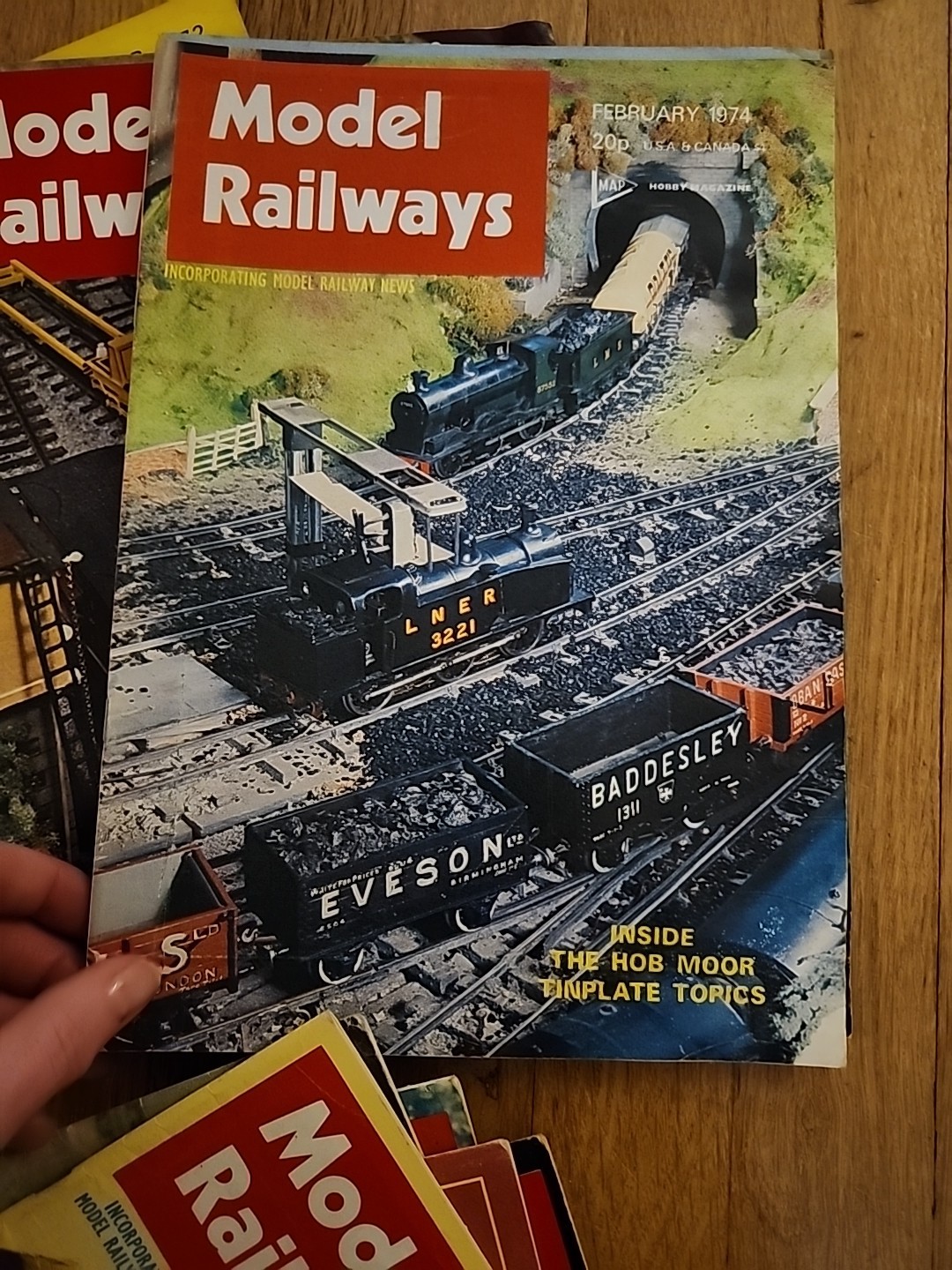 model railways magazine Various 1972, 73, 74