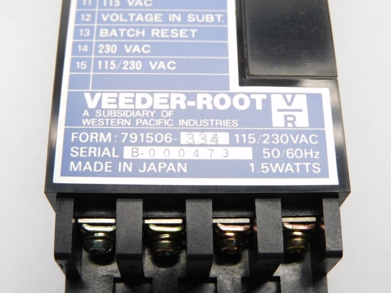 VEEDER-ROOT 791506-334 115/230VAC NSMP