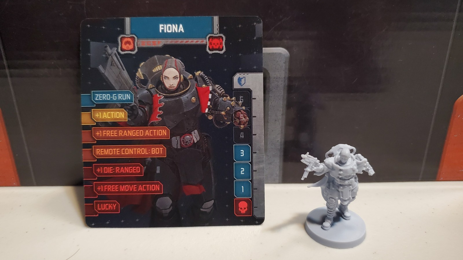 Zombicide Invader Black Ops Fiona