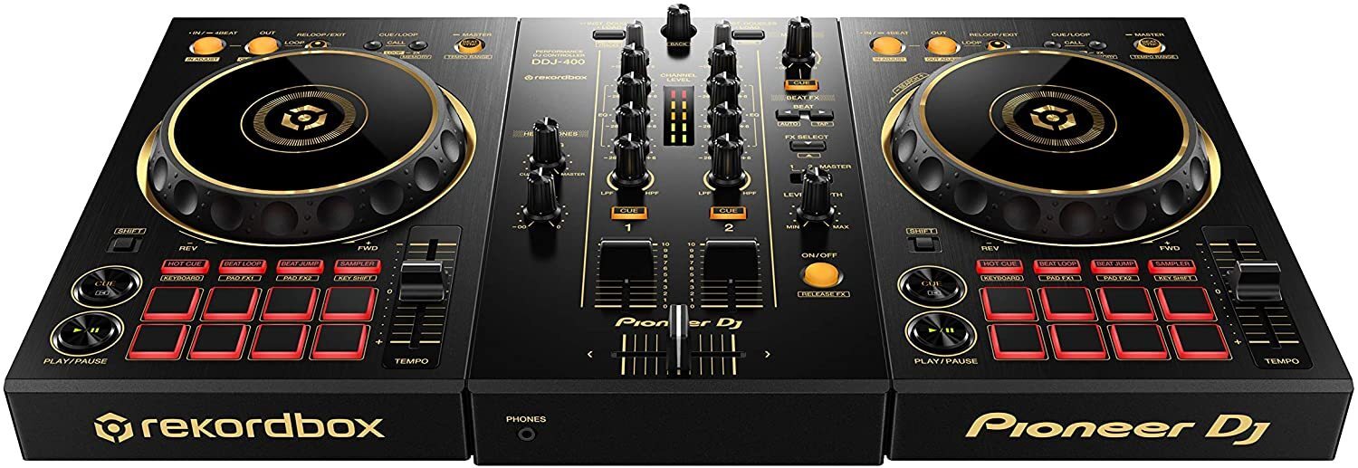 Pioneer DJ Performance DJ Controller DDJ-400-N Limited Gold Model