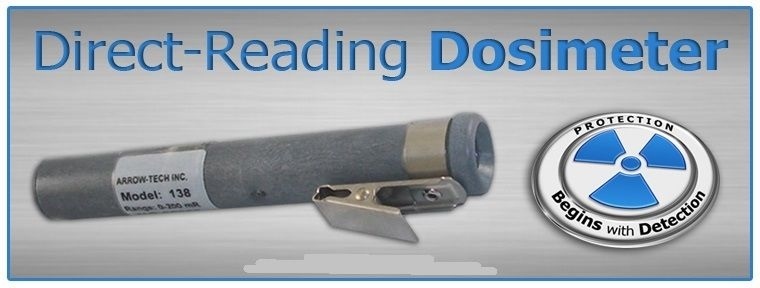 (QTY 1) W138 DIRECT-READING DOSIMETER, ARROW-TECH, for NDT