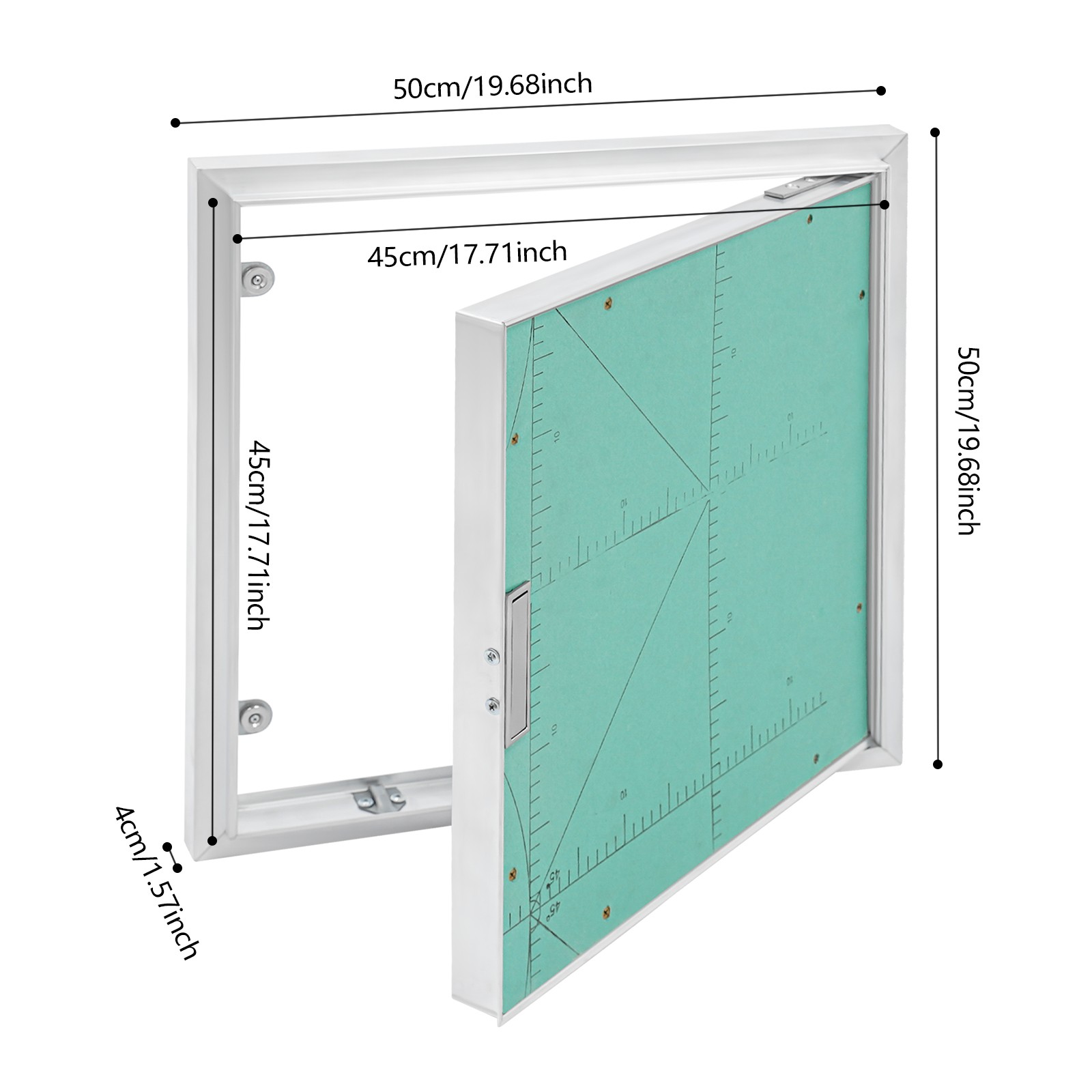 Plasterboard Access Panels with Aluminium Frame Inspection Hatch Revision Door