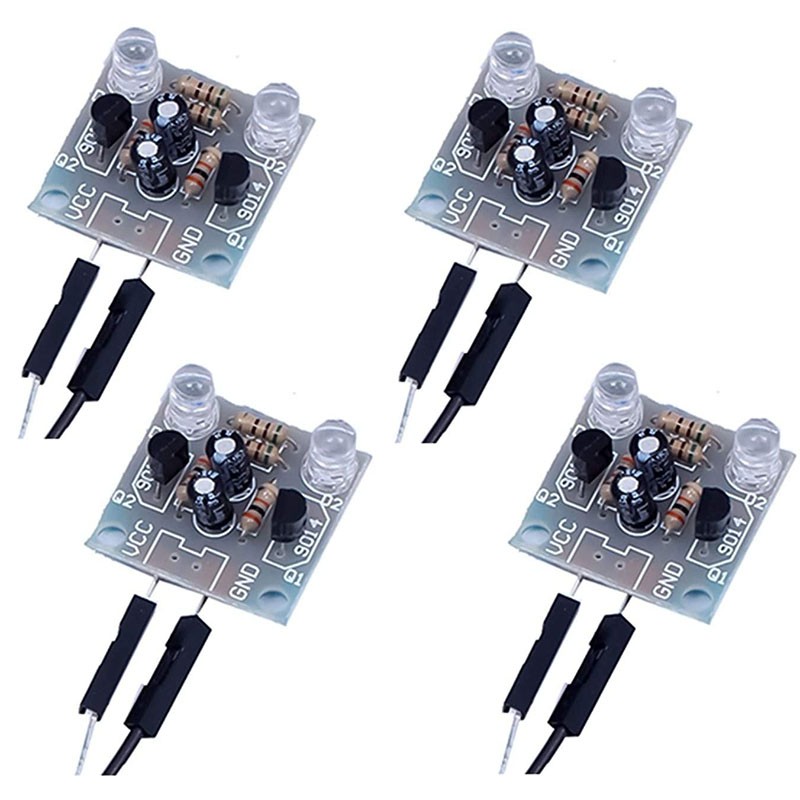 4-Piece Set 5mm LED Flash DIY Kit Electronic  Kit PCB Circuit3039