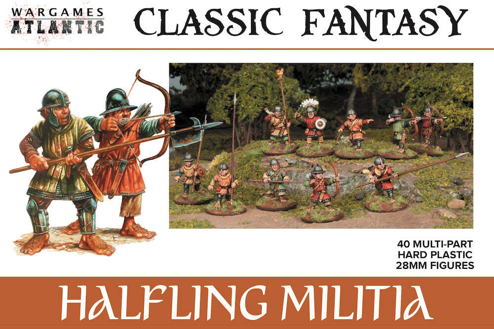 Classic Fantasy: Halfling Militia by Wargames Atlantic