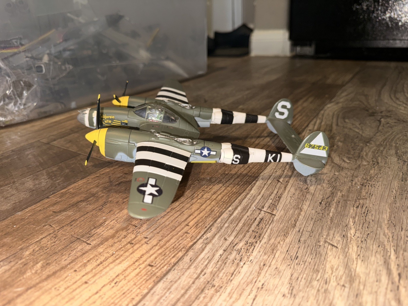 P-38 Lighting 1:72 Die-cast Model By SpecCast