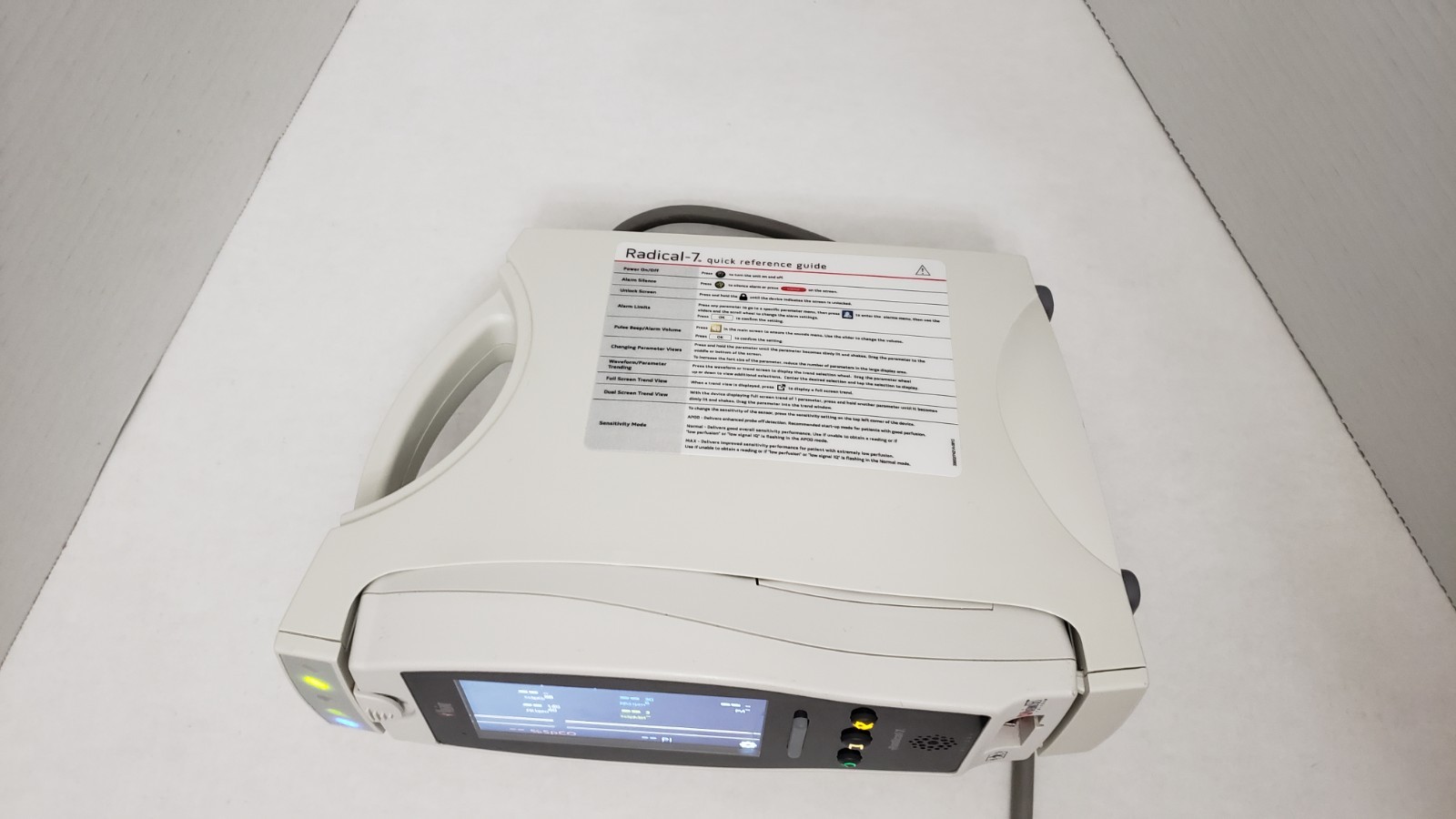 Masimo Radical 7 Pulse Oximeter with Docking Station Unit X