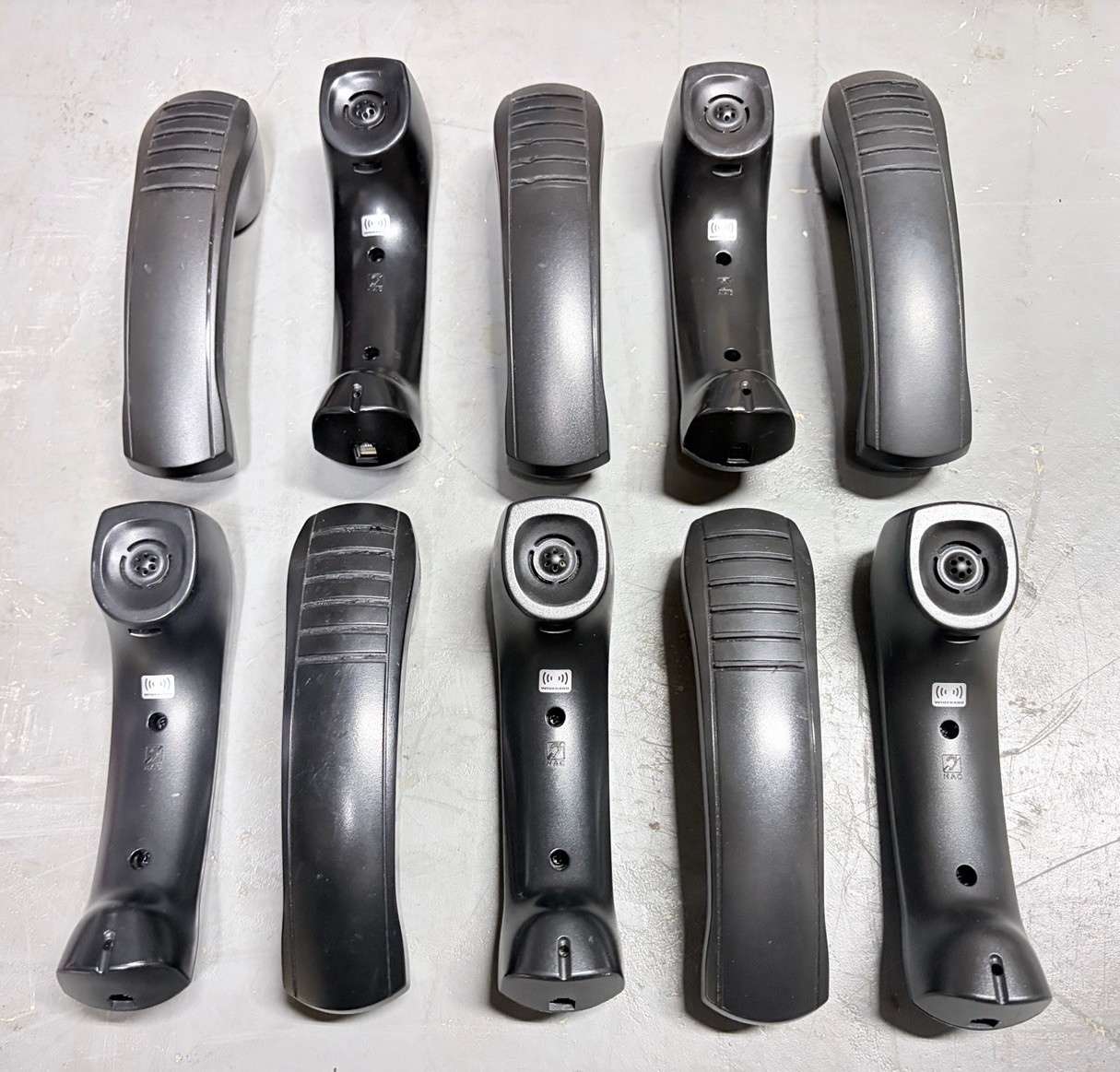 LOT OF 10 Mitel 5300 Series IP Phone HANDSET For Mitel 5320e 5330e 5340e
