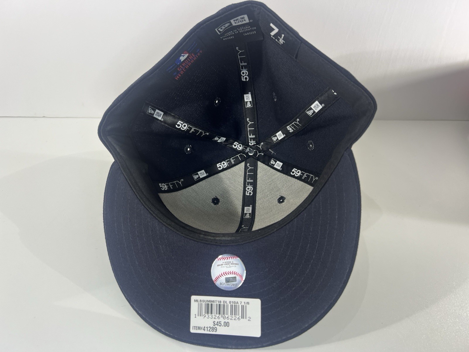New Era 5950 houston astros fitted Skull hat 7 1/8