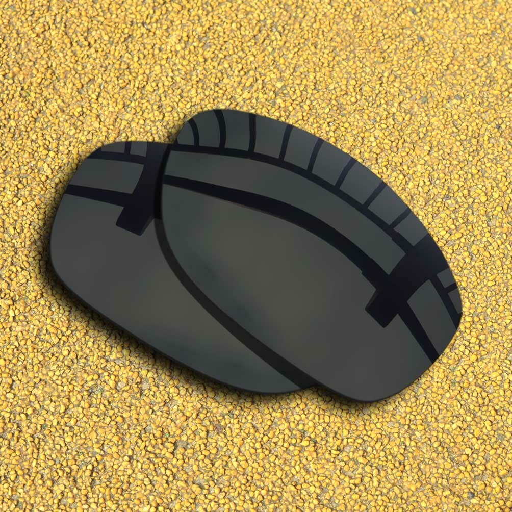 Polarized Lenses Replacement for-Oakley Conductor 8 OO4107 - Solid Black