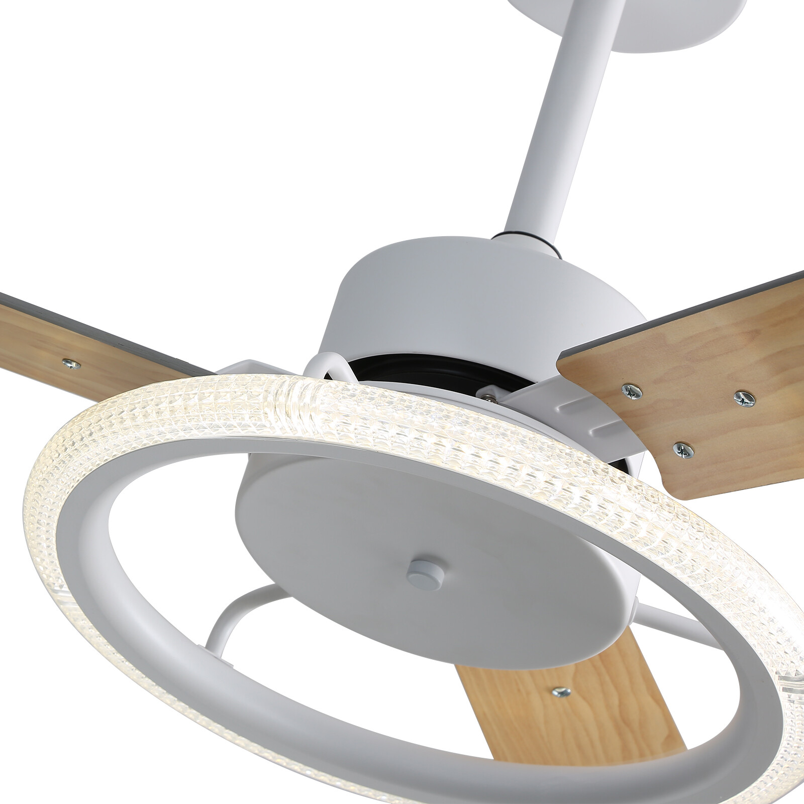 Ceiling Fan Quiet Motor Dc Ceiling Fan & Led Light Adjustable W/ Remote Control