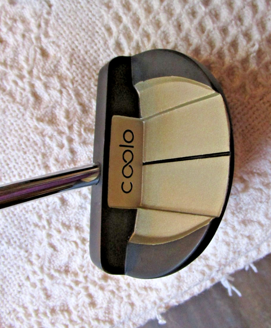 COOLO Low Torque Mallet Golf Putter, 38 inches long , putter cover