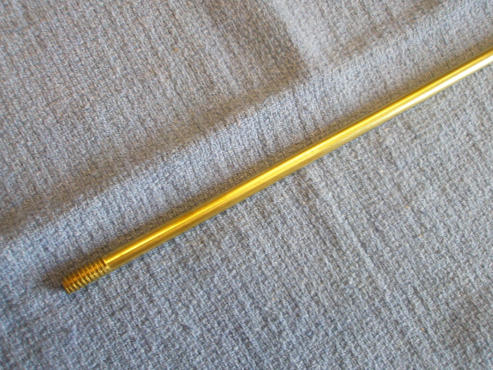 R450-12 Brass Float Valve Stem 1/4"-20 Sae Male 12" Robert or Bob USA New