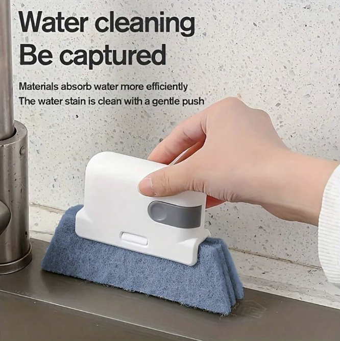 1PC Window Cleaning Brush for Glass, Gaps & Tracks - NEW
