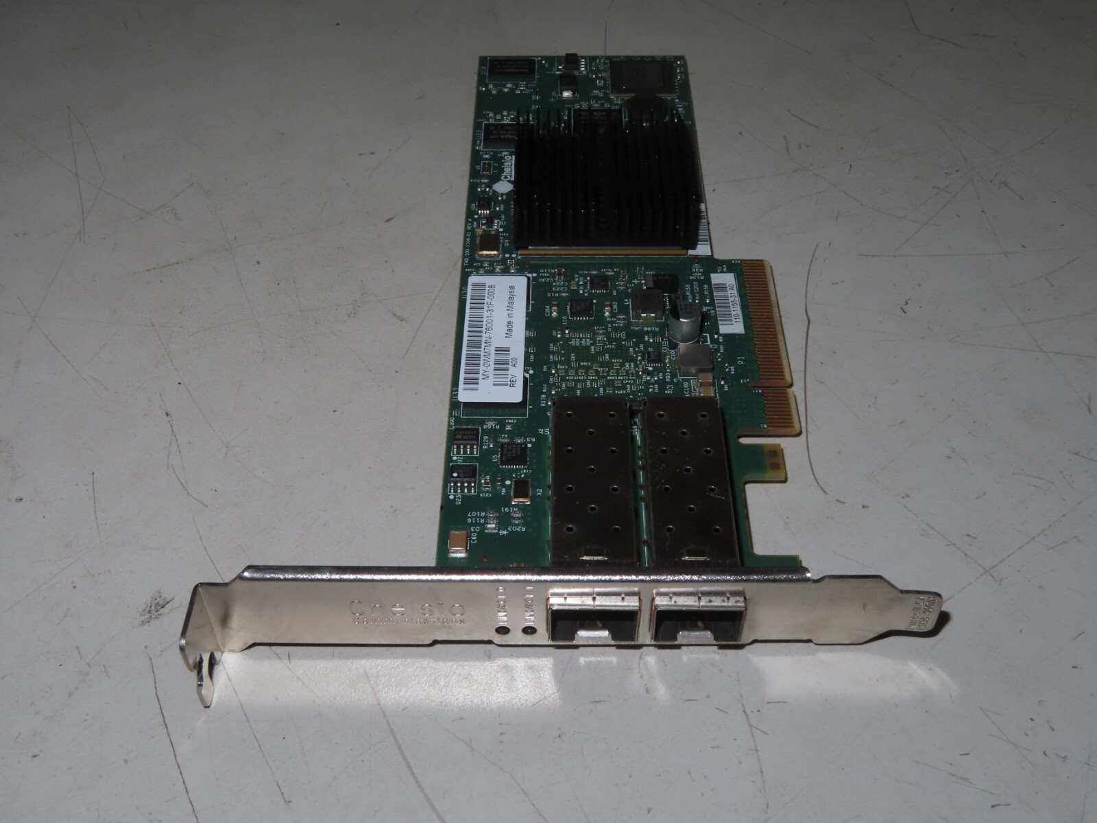 Chelsio 110-1155-31 A0 MY-0WM7MN Network Adapter Card