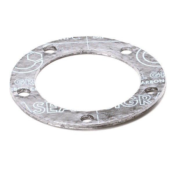 Rational 74.00.814 Gasket Hot Air Heat Exchanger 9.55" x 5.9" SS Connection