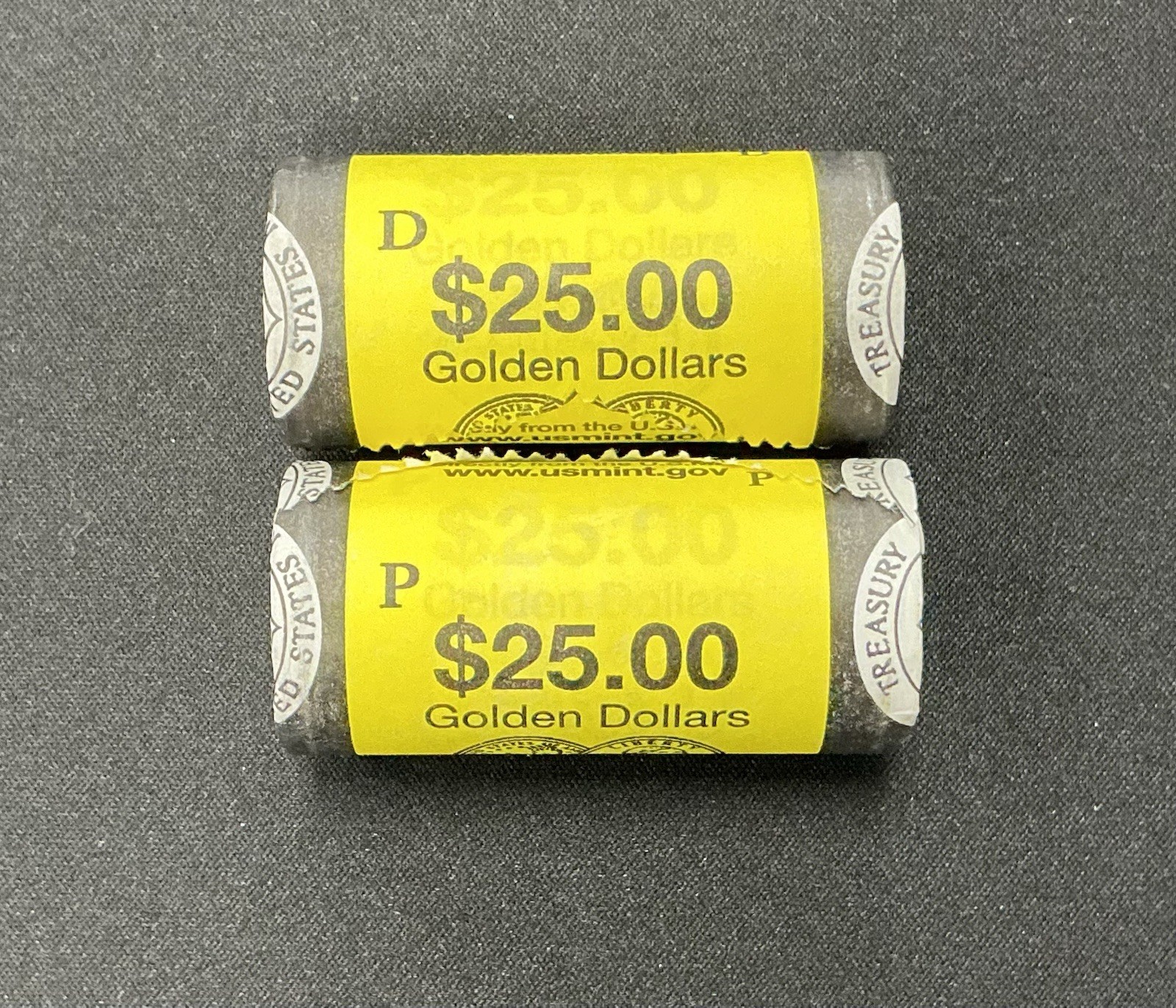 2004 D&P Sacagawea Golden Dollar Coin Roll (25 coins) Uncirculated U.S. Mint