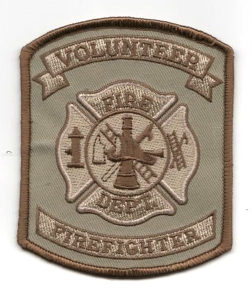 AFGHANISTAN KANDAHAR AIRFIELD ELITE JTF NINJA NETWORK SSI: Volunteer Firefighter