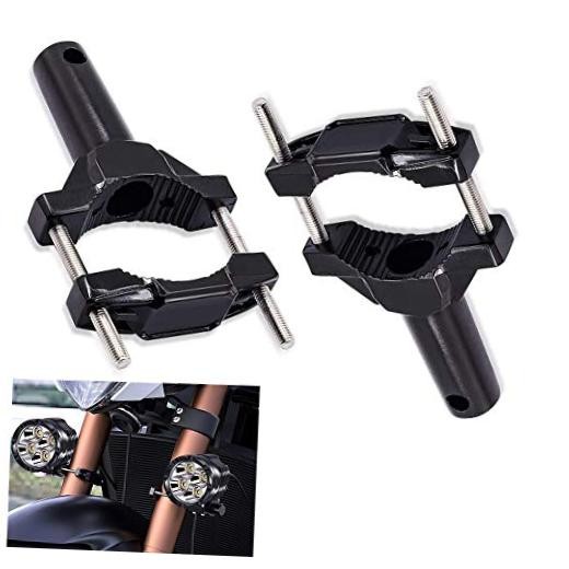 Motorcycle Spotlight Mount Brackets, Motorbike Tube Clamp Turn Signal 2