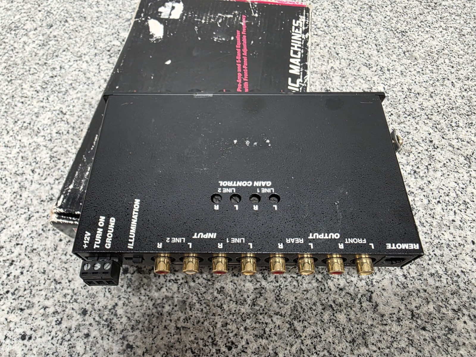 KICKER KQ5 Car Audio Equalizer Signal Processor Line Output Converter