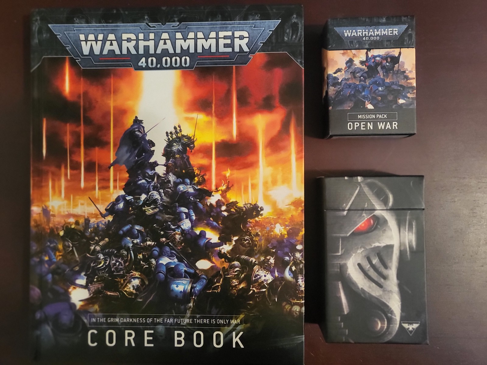 Warhammer 40K 10th Edition Core Rulebook and Mission Decks