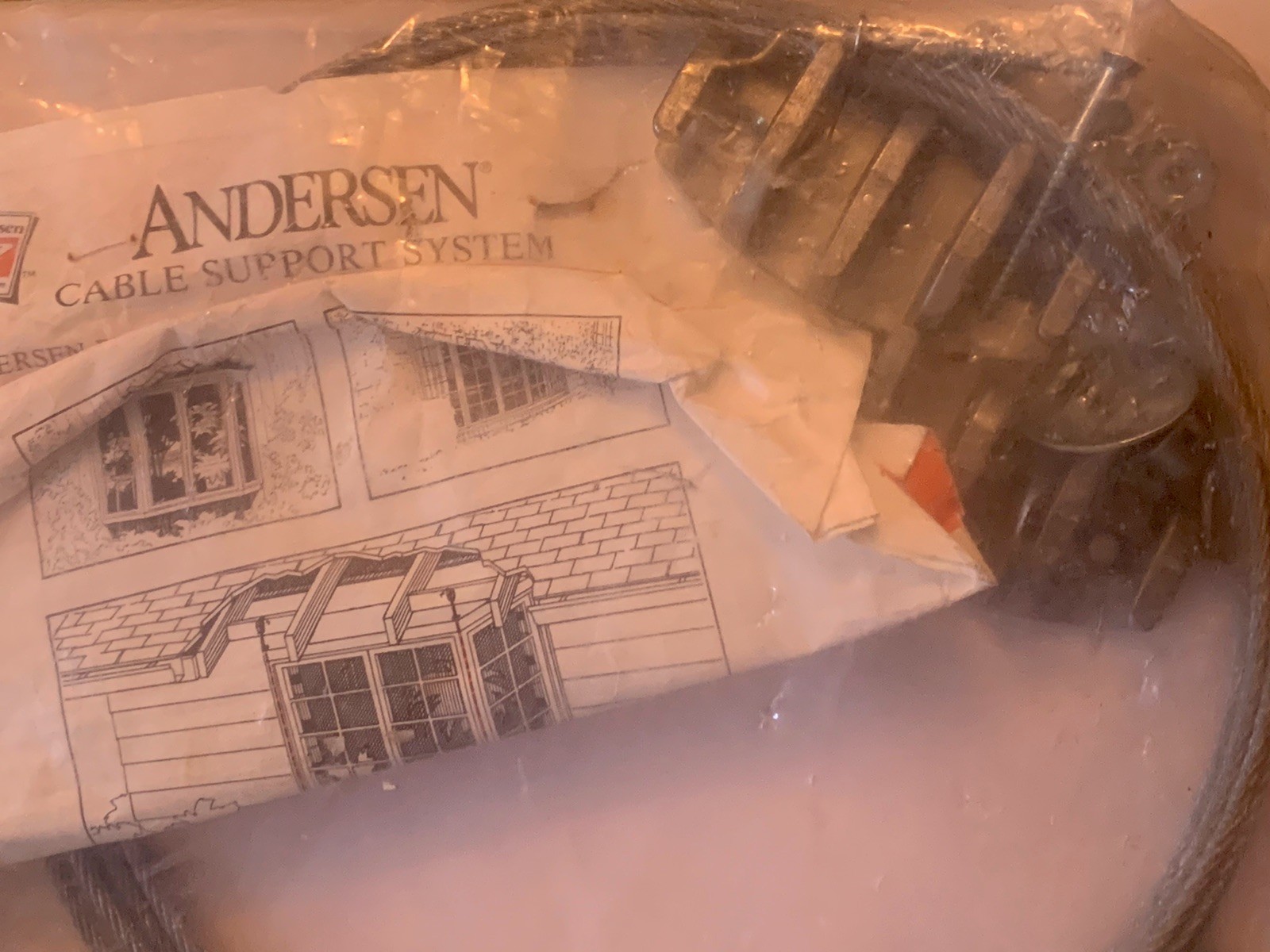 NEW Andersen Cable Support System Perma-Shield Angle Bay & Bow Windows 1355020
