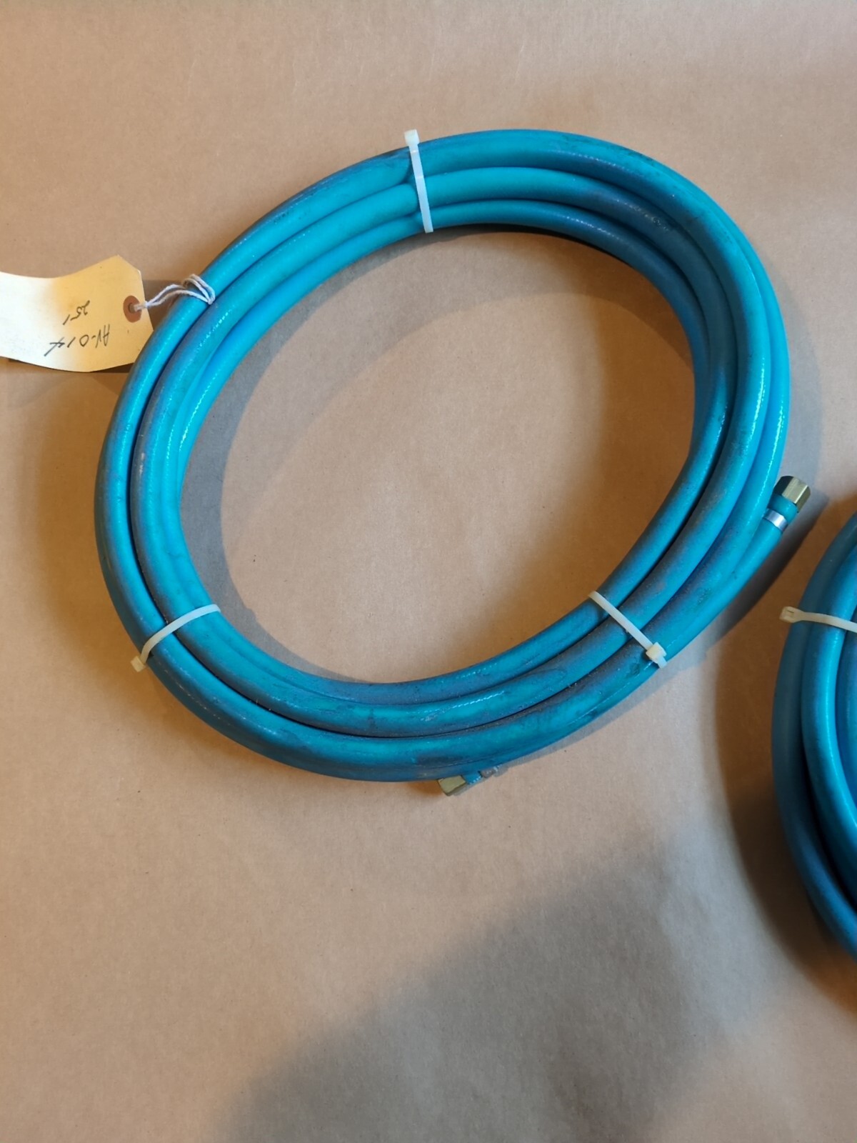 Swan Therm-o-Blue ORS-300PSI WP-Made In USA 25 Feet Long-3/8"-9.5MM"  w/Fittings