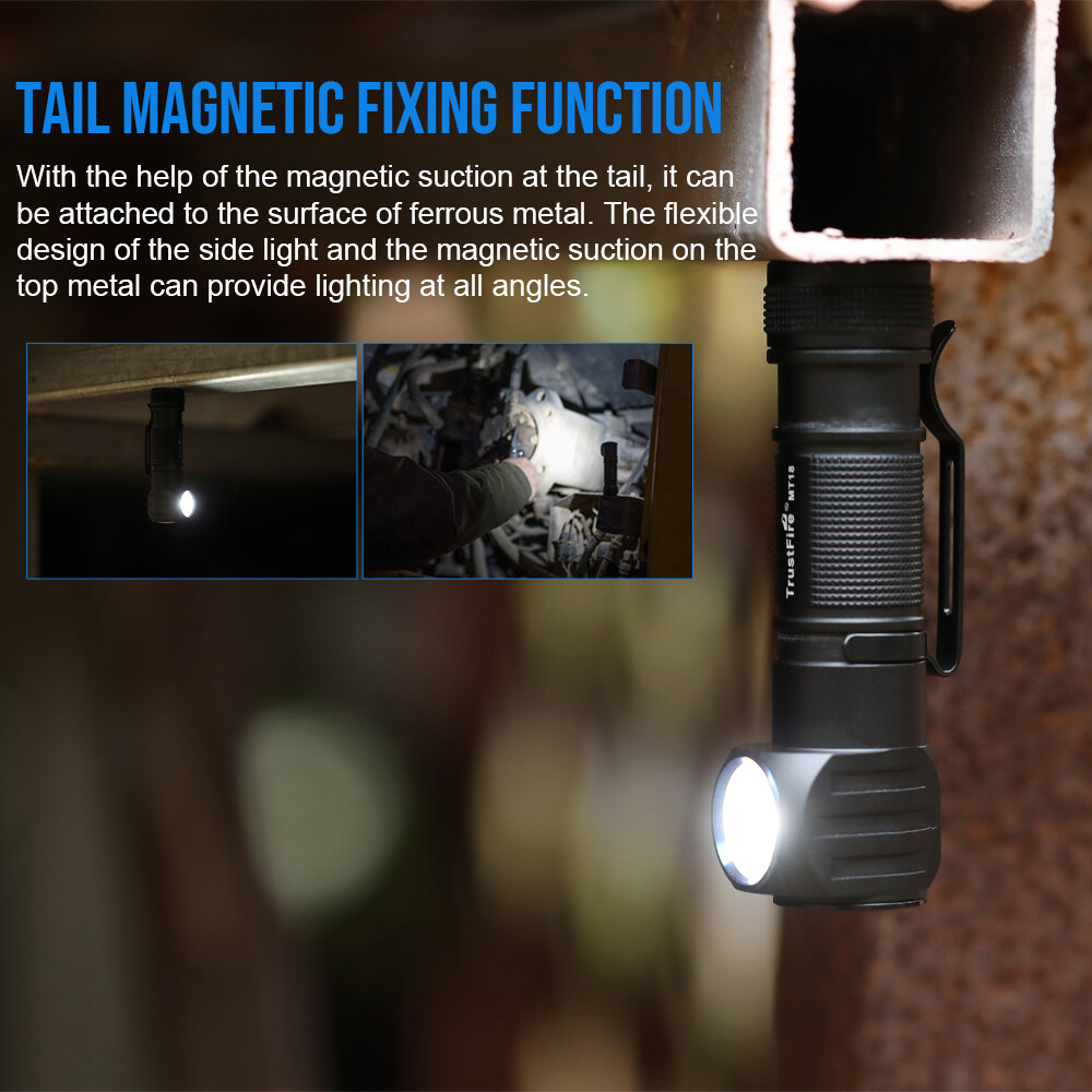 TrustFire 1100LM Magnetic LED Headlamp Rechargeable led headlight Flashlight WX