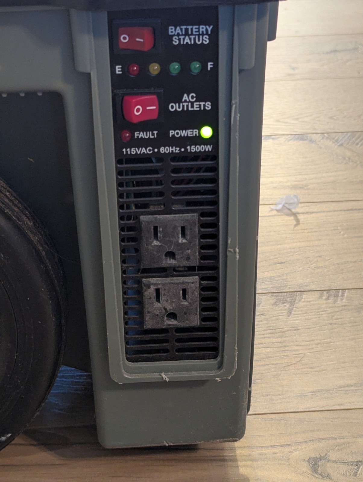 Portable Power System Statpower XPower Powerpack 1500 Alternative to a Generator