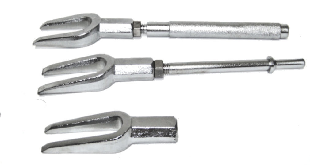 5PC Tie Ball Joint Rod Pitman Arm Tool Separator Remover Kit and Pickle Fork Set