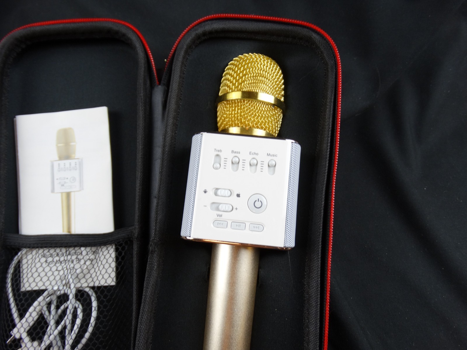 Wireless Bluetooth Karaoke Microphone USB