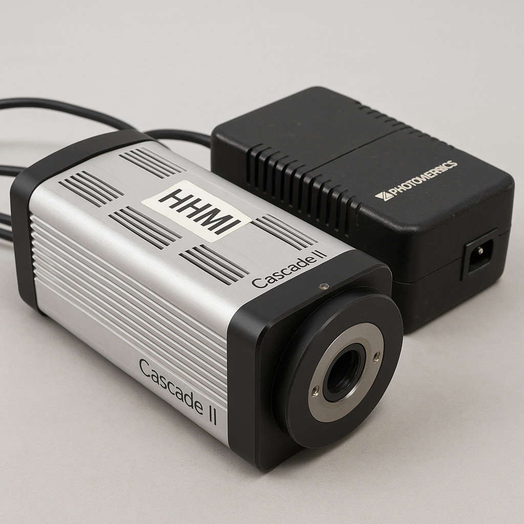 Photometrics Cascade II Scientific CCD Camera Used Powers Up with Adapter 51304