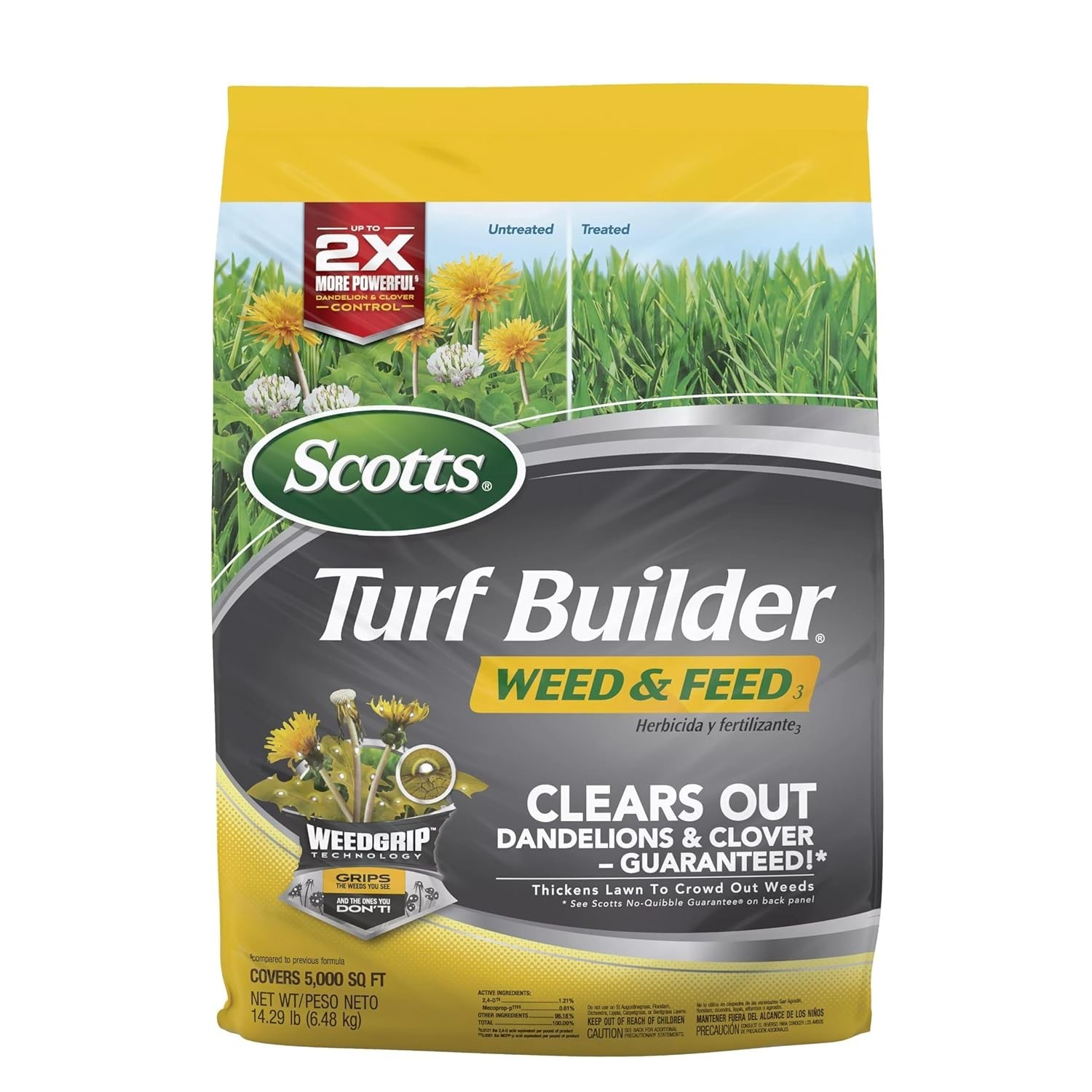 Scotts Turf Builder Weed and Feed 3 5000 sq. ft. 14.92 lbs