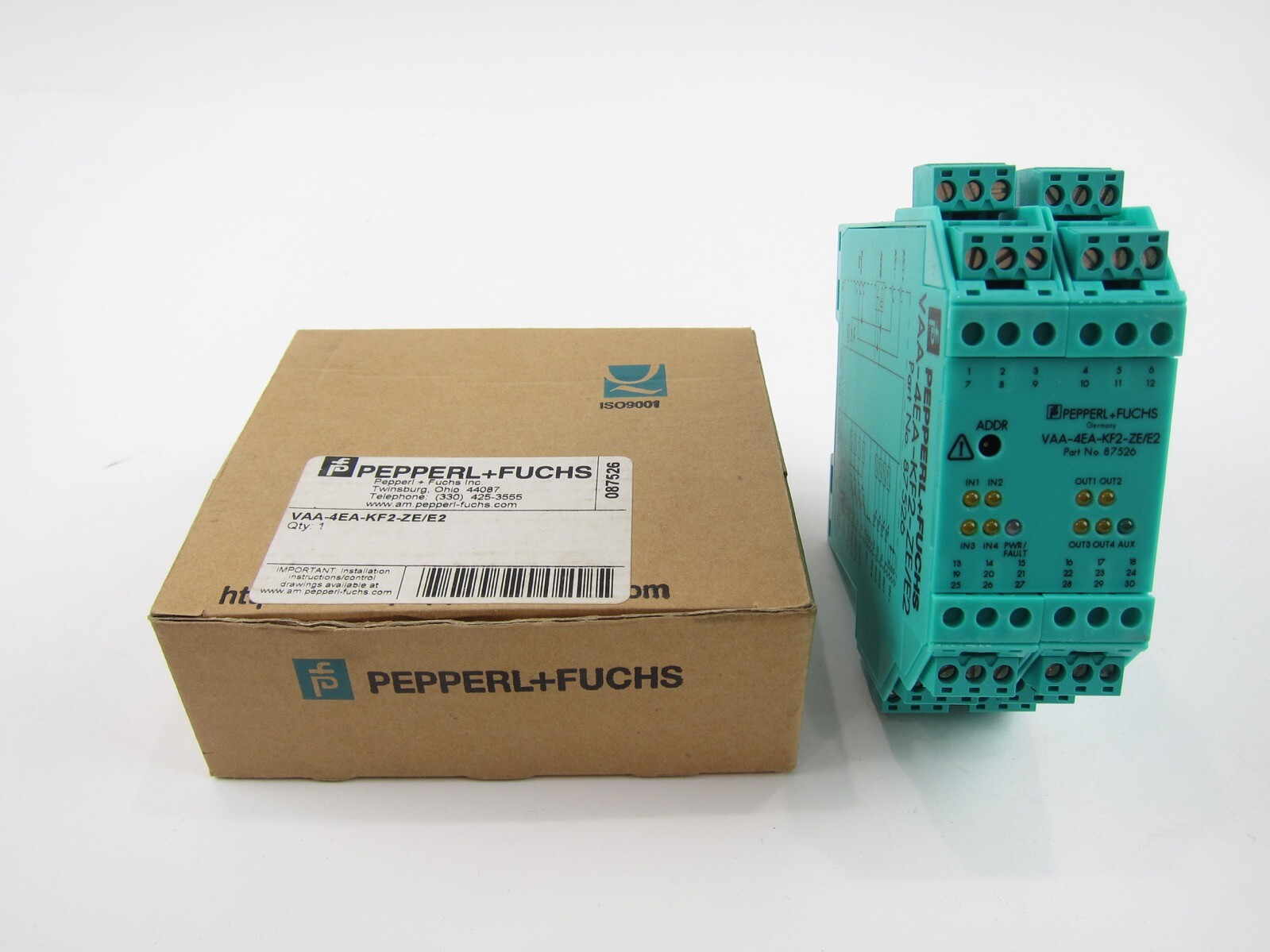 NEW Pepperl+Fuchs VAA-4EA-KF2-ZE/R 87526 Interface Sensor Module