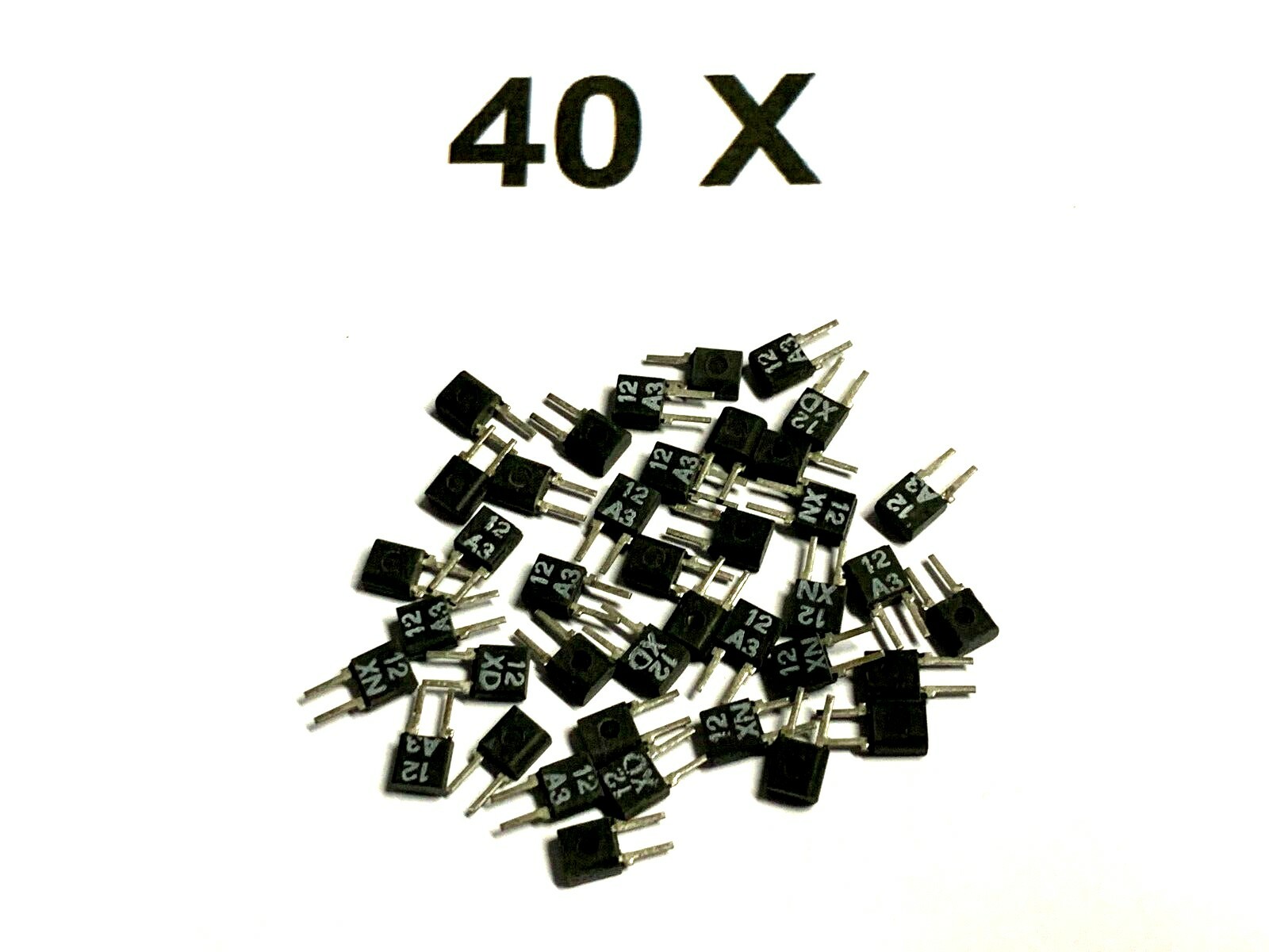 Z Diode 12V, SZX21/12, 250mW, IZ=27mA, Radial, RM2.5, RFT, 40 Pieces