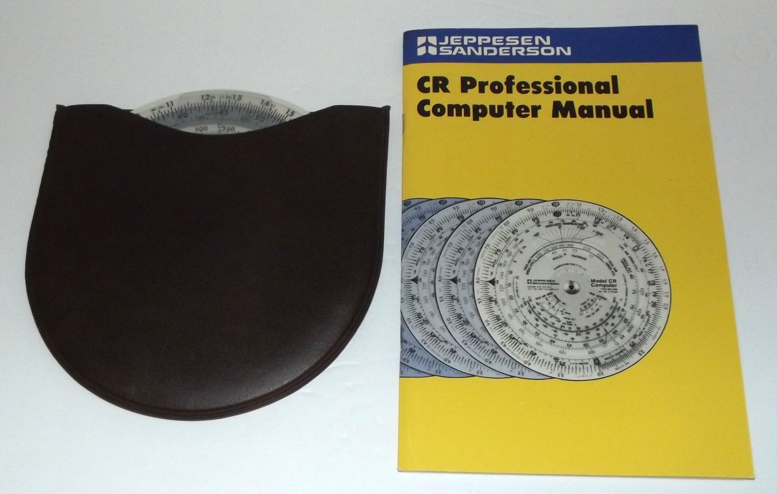 Jeppesen Sanderson CR3 Professional Flight Computer with Manual