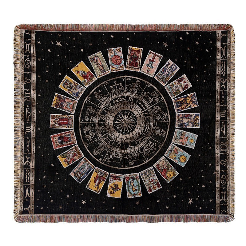 Classic Nordic Blanket Table Cover Bed Throw blanket 130cmx160cm