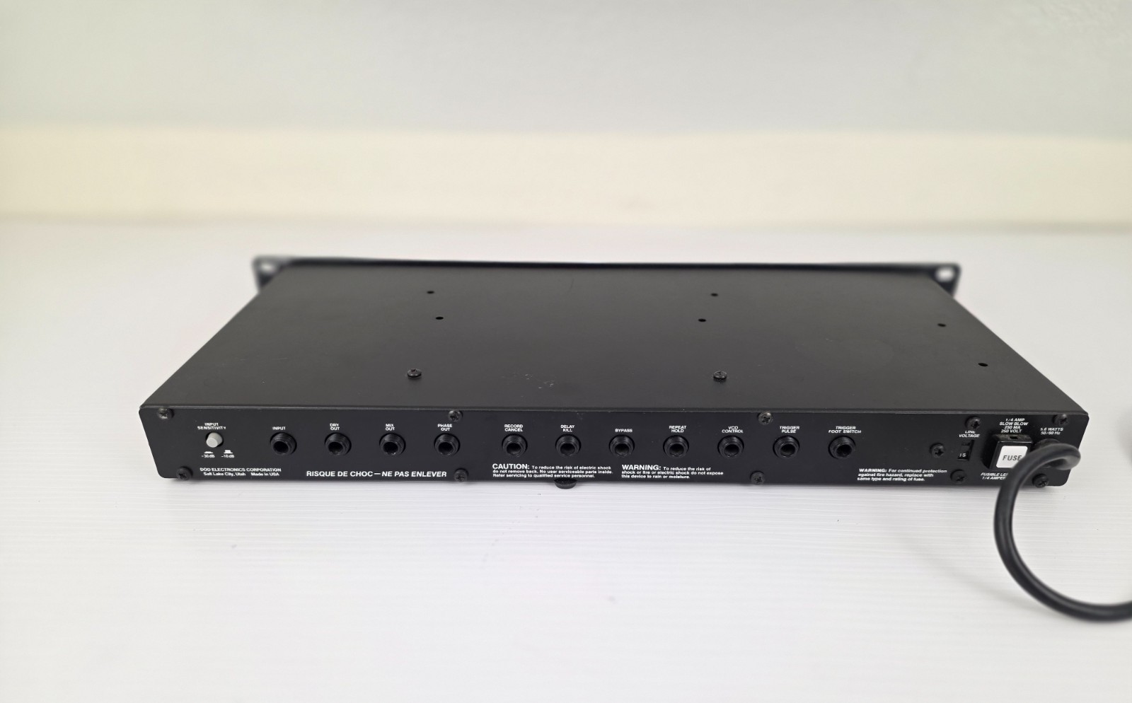 DOD Digitech RDS 2001 Audio Digital Delay Sampler System Rackmount TESTED WORKS