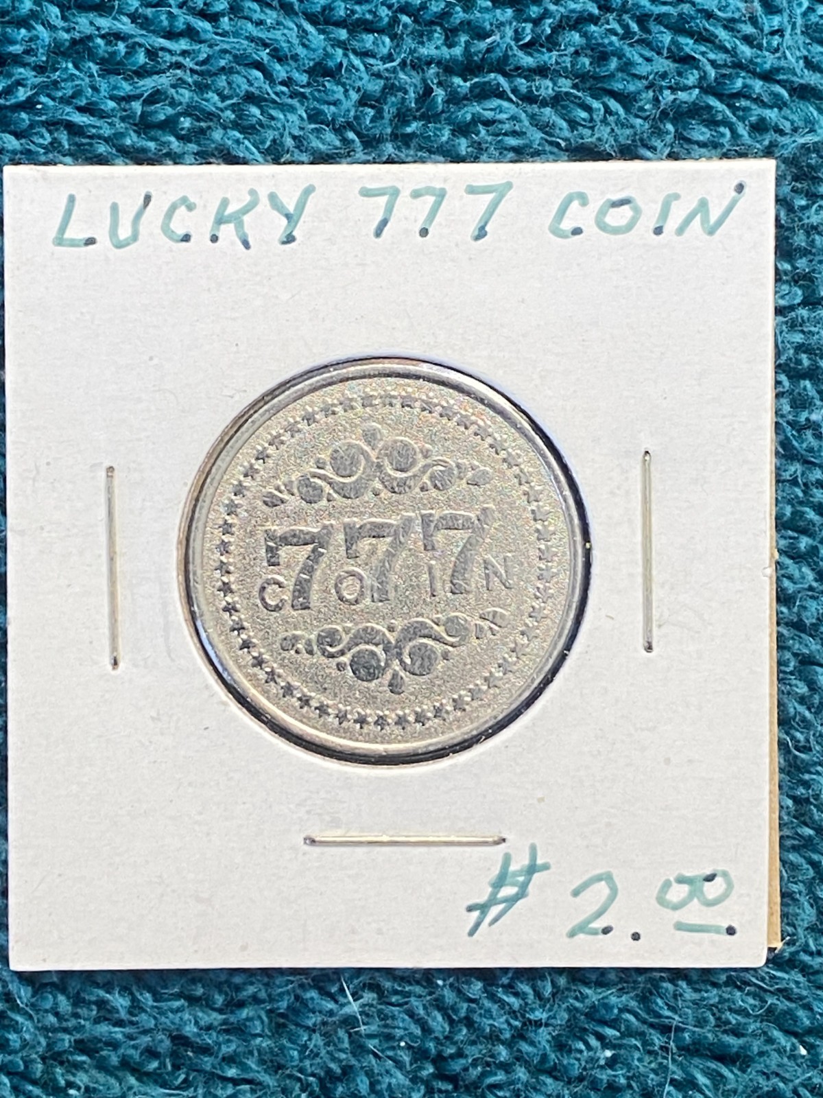 STORAGE UNIT FIND Lucky 777 Coin Token Olympia Machine