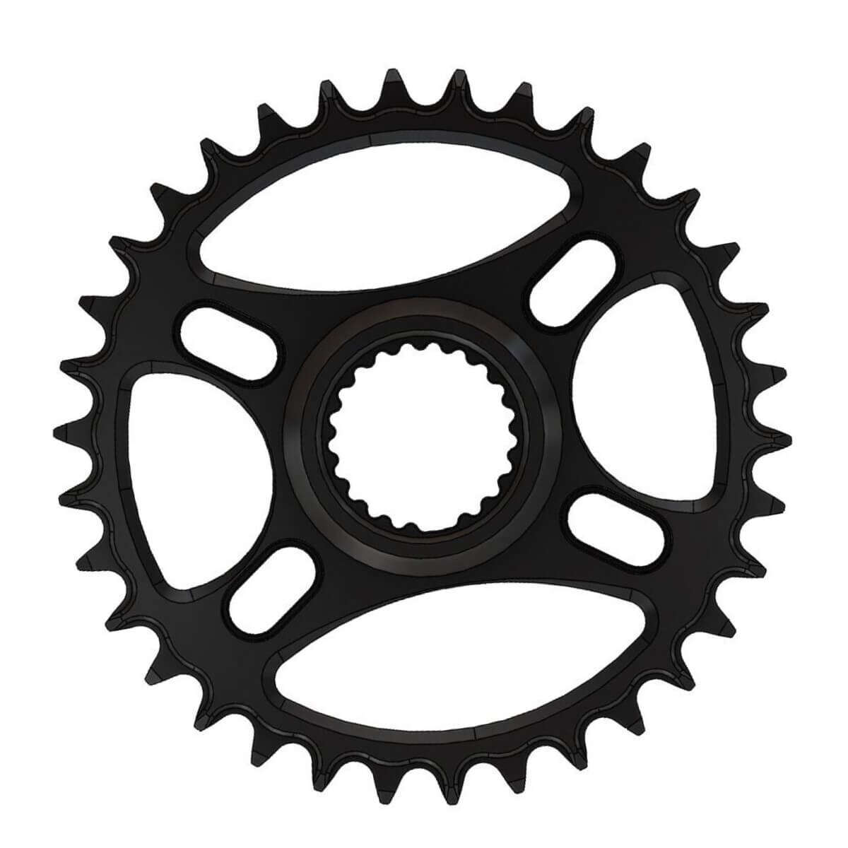 Pilo C22 Chainring Narrow Wide 34T for Shimano Direct Mount