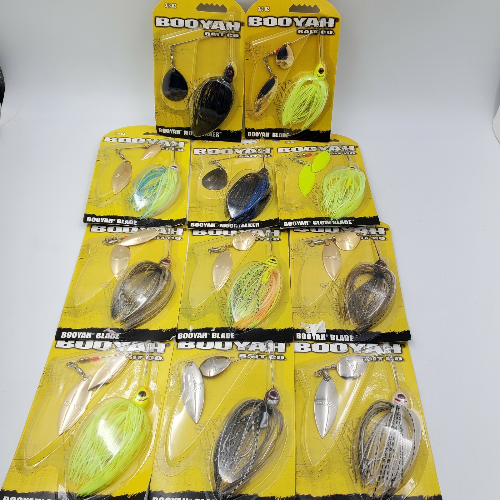 Booyah 3/8 Oz Spinnerbait Blade, Moontalker, Glow Blade Choose Choice Of Colors