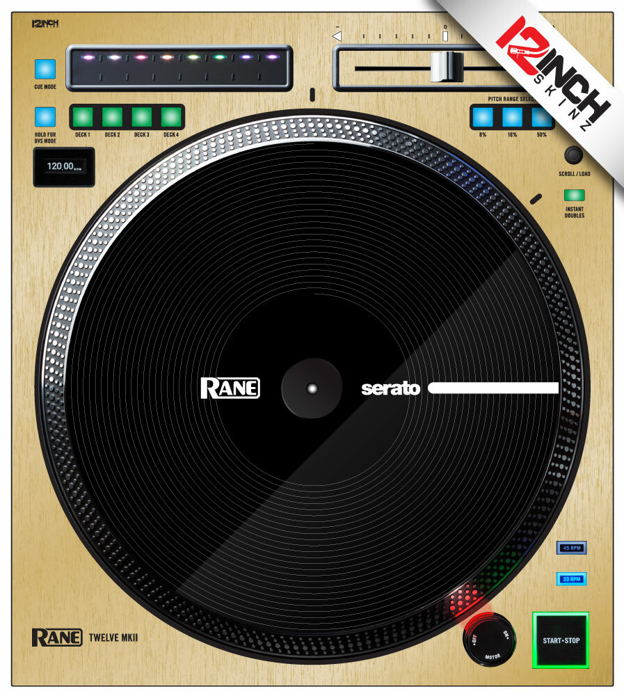 Rane Twelve MK2 Skin (SINGLE) Brushed Gold