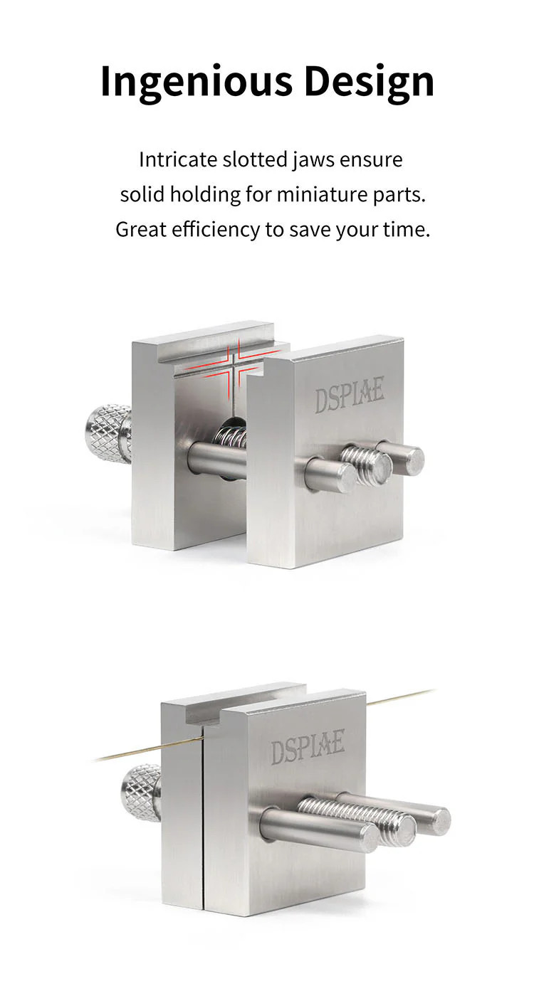 Dspiae AT-MV Stainless Steel Precision Mini Vise'