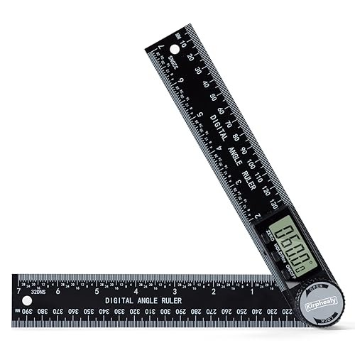 Digital Angle Finder Protractor, 7inch 200mm Angle Gauge Enhanced ABS