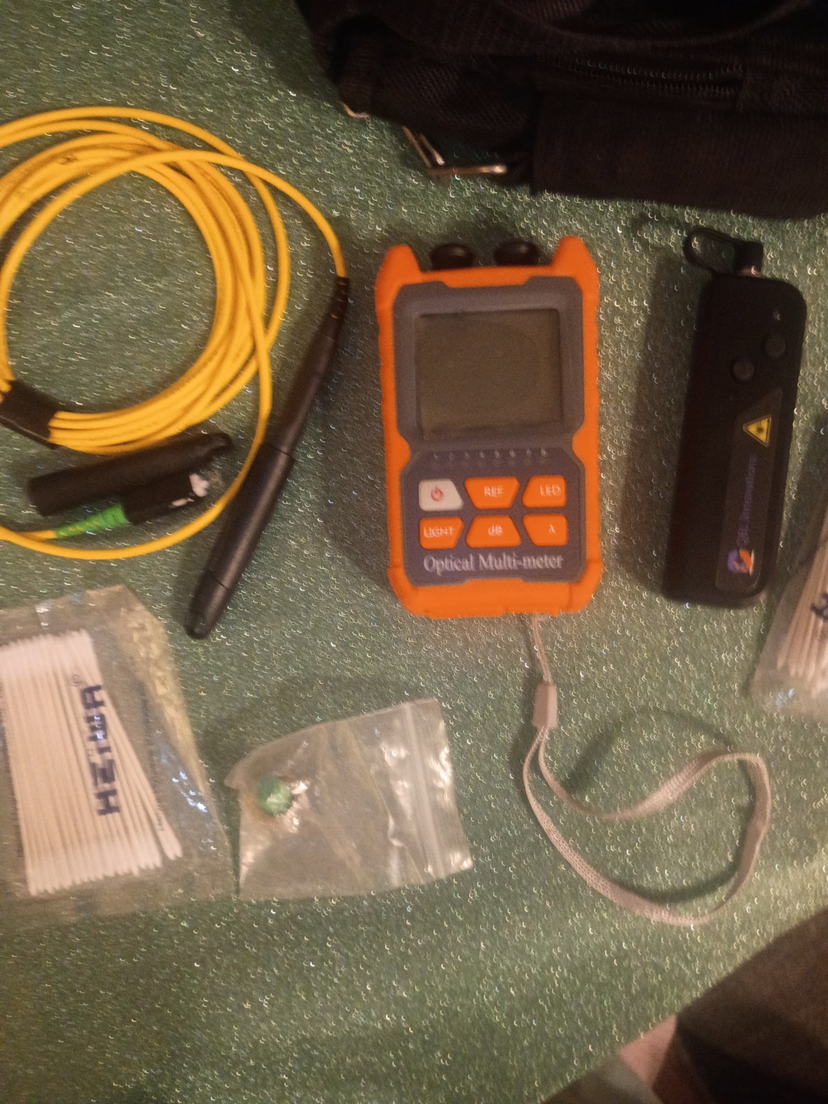 Lot - Fiber Optic Tester Optical Power Meter (FC/SC/ST)QBL-VFL501N FIBER OPTIC
