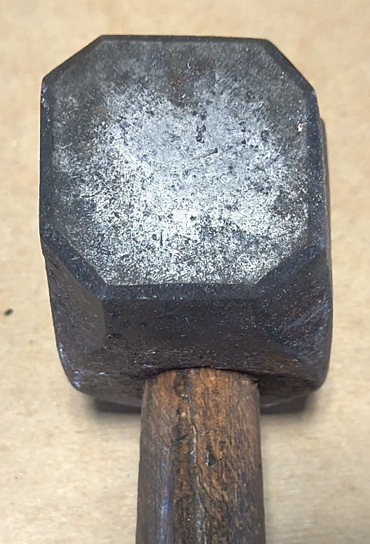 Antique blacksmith sledge hammer